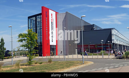 Silverstone ChampionsClub UTC, F1 Esperienze technology center, circuito di Silverstone, circuito di Silverstone, Towcester, Northamptonshire, Regno Unito, NN12 8TL Foto Stock