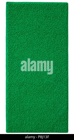 Rug isolati su sfondo bianco. Includere il percorso di clipping Foto Stock