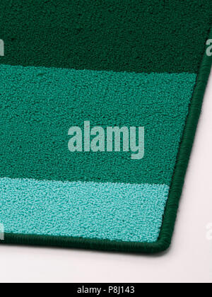 Configurazione astratta rug isolati su sfondo bianco. Foto Stock