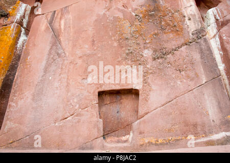 Porta della divinità - Perù Foto Stock