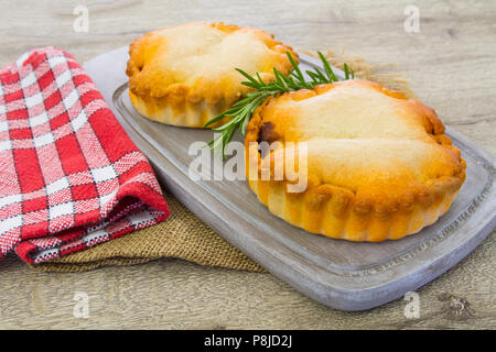 Tienne sétoise con frutti di mare Foto Stock