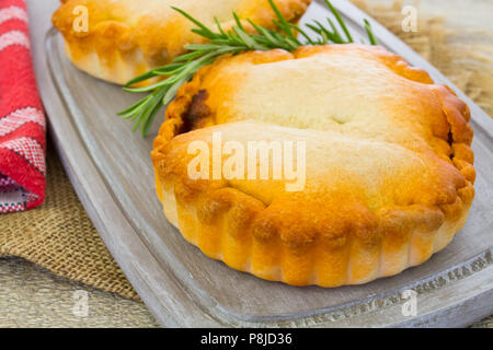 Tienne sétoise con frutti di mare Foto Stock