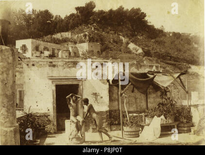 . 465 Pluschow, Wilhelm von (1852-1930) - n. 6172 - Villa Barbaja, Posillipo Foto Stock