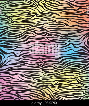 Abstract del vettore la texture della pelle di zebra Illustrazione Vettoriale
