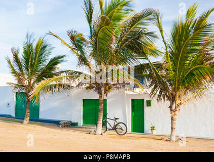 La Graciosa isola vicino a Lanzarote nelle Isole Canarie, Spagna Foto Stock