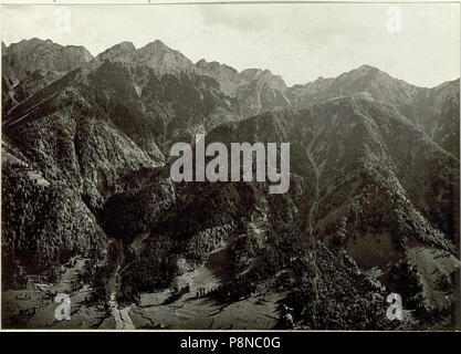 448 Panorama von der Kleinalpelspitze, gesehen in der Richtung nach Osten und Südwesten. Standpunkt, Kleinalpelspitze. Aufgenommen, am 15.Settembre 1915. (BildID 15461854) Foto Stock