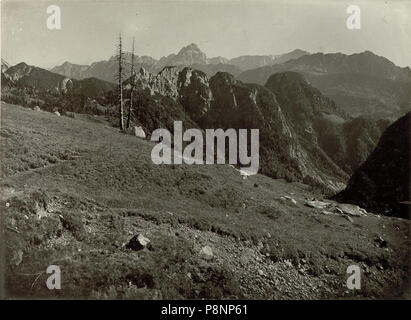 62 Blick vom Wege zur Kronalpe nach Süden auf Prisach. Aufgenommen, am 22.Settembre 1915. (BildID 15462015) Foto Stock