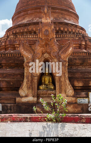 Stupa dello Shwe Inn Dein Pagoda, Myanmar (Birmania) Foto Stock