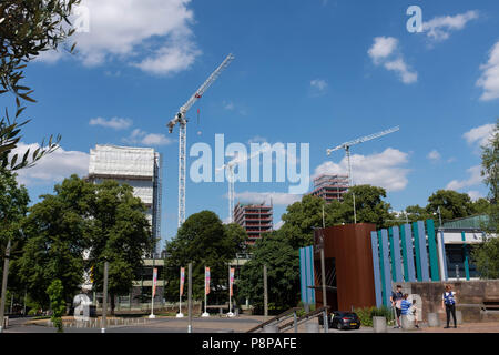 Coventry city centre, estate 2018 Foto Stock