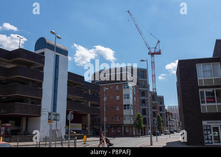 Coventry city centre, estate 2018 Foto Stock