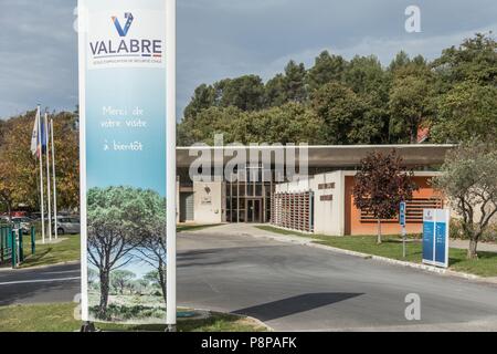 Protezione civile SCUOLA DI APPLICAZIONE DI VALABRE, GARDANNE, (13) BOUCHES-DU-RHONE, PROVENCE-ALPES-COTE D'AZUR Foto Stock