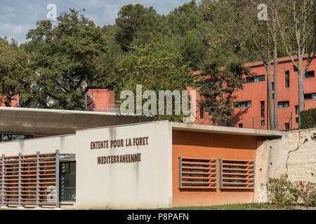 Protezione civile SCUOLA DI APPLICAZIONE DI VALABRE, GARDANNE, (13) BOUCHES-DU-RHONE, PROVENCE-ALPES-COTE D'AZUR Foto Stock