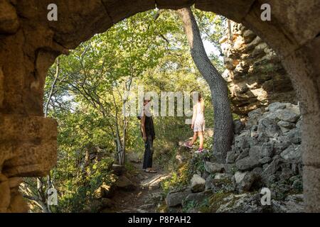 Illustrazione della Vaucluse 84, PACA, Francia Foto Stock