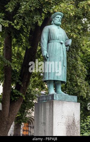 Illustrazione della Norvegia Foto Stock