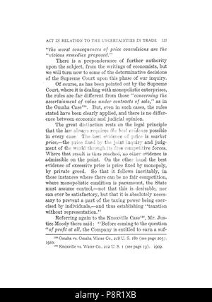 . 264 Earle, non la fissazione di prezzi di distruggere la libertà, 1920, 123 Foto Stock