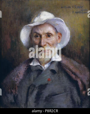 Ritratto di Renoir 468 ritratto di Renoir da Marie-Félix Hippolyte-Lucas Foto Stock