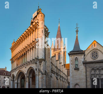 Eglise Notre Dame de Dijon, Dijon, Francia Foto Stock