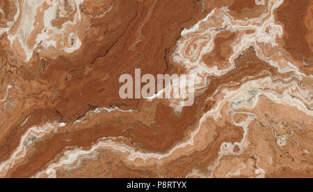 Tè-marmo rosa. Abstract texture e background. 2d illustrazione Foto Stock