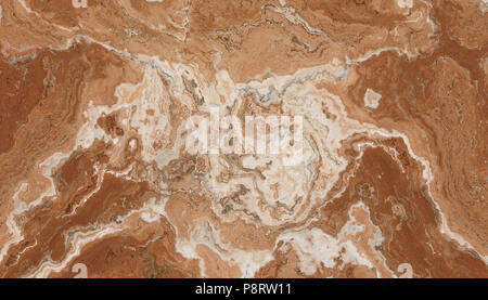 Tè-marmo rosa. Abstract texture e background. 2d illustrazione Foto Stock