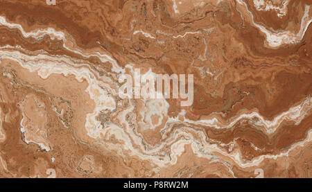 Tè-marmo rosa. Abstract texture e background. 2d illustrazione Foto Stock