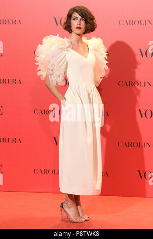 Nerea Barros che frequentano la Vogue trentesimo anniversario festa a casa Velazquez sulla luglio 12, 2018 a Madrid, Spagna. Foto Stock