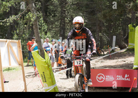 REECE WILSON IN UCI DI COPPA DEL MONDO ANDORRA VALLNORD 2019 Foto Stock