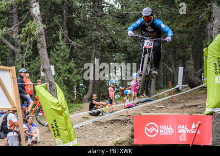 Il basilico WEBER A UCI DI COPPA DEL MONDO ANDORRA VALLNORD 2019 Foto Stock