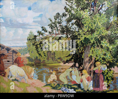 . 66 Boris Mikhailovich Kustodiev - bagno - Foto Stock