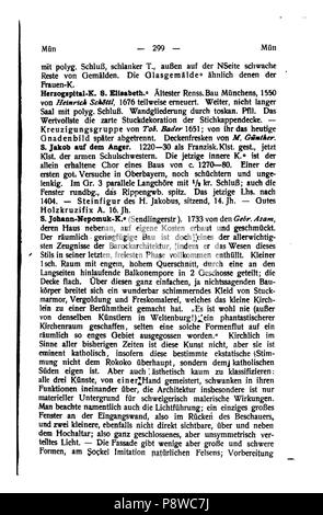 96 De Handbuch der deutschen Kunstdenkmäler III 314 Foto Stock