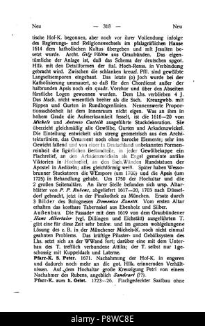 96 De Handbuch der deutschen Kunstdenkmäler III 333 Foto Stock