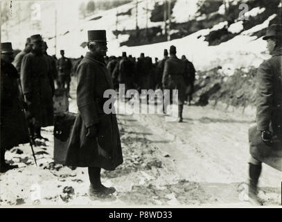 . 105 Defilierung des 2. bosnisch - herzegowinischen Infanterieregiments, 3. Battaglione, Predazzo. (BildID 15588847) Foto Stock