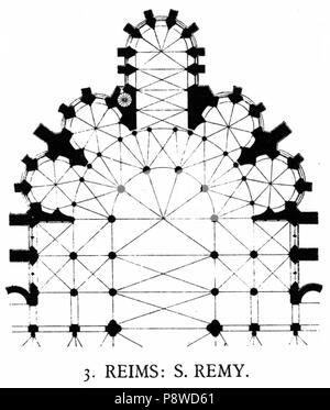 . 106 Dehio 361 Reims S Remy Foto Stock