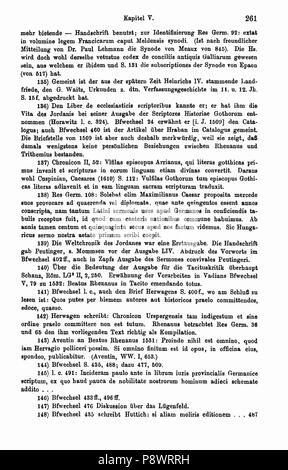 . 94 De Geschichtsauffassung 261 Foto Stock