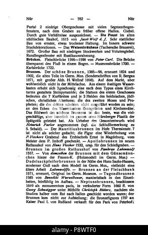 96 De Handbuch der deutschen Kunstdenkmäler III 367 Foto Stock