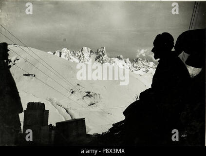 . 62 Blick von Campei gegen Col Ombert, Cima Uomo und Cima della vallate. (BildID 15588581) Foto Stock