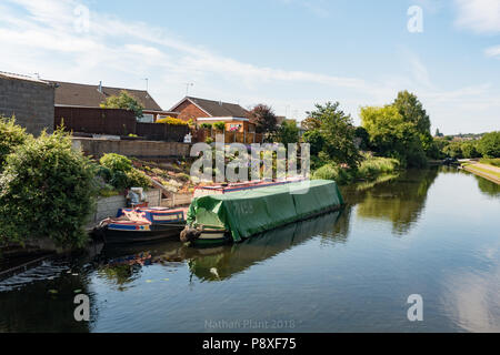 Stourbridge Canal. West Midlands. Regno Unito Foto Stock