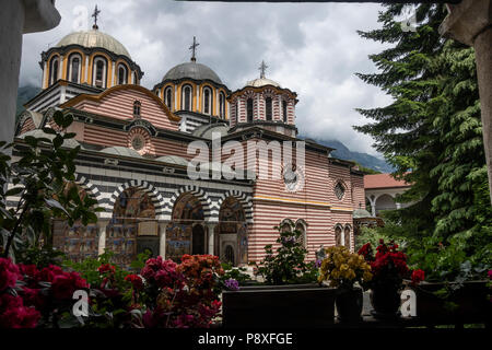 Monastero di Rila Foto Stock