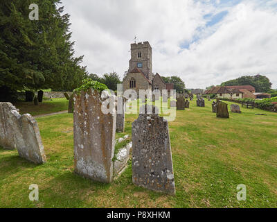 Boxley Kent St Mary e Chiesa di Tutti i Santi Foto Stock