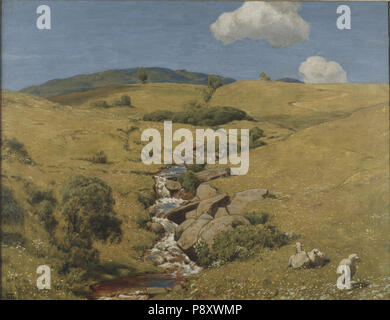 . 555 vista dalla Foresta Nera (Hans Thoma) - Nationalmuseum - 18522 Foto Stock