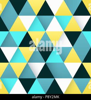 Colorato sfondo astratto con triangoli Illustrazione Vettoriale
