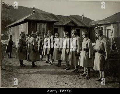 . 278 Erzherzog Karl Franz Josef, Besuch im Schanzzeugdepot Nr. 7 a Warmbad Villach. (BildID 15466090) Foto Stock