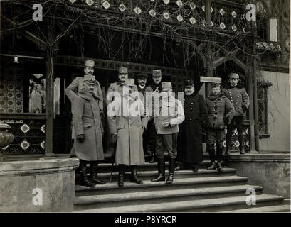 . 526 Suor Exzl. Statthalter von Galizien G.d.I. von COLARD bei einem Besuche beim XIII. Korps Barone RHEMEN am 18.II.1916. (BildID 15534616) Foto Stock