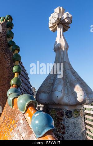 Città di Barcellona, in Catalogna, Spagna Foto Stock