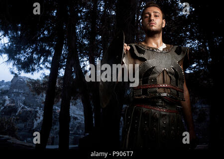 Gladiator ritratto Foto Stock