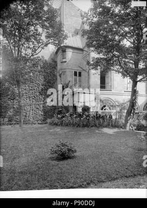 334 Hôtel d'Aubray (ancien) - facciata sur jardin - Paris 04 - Médiathèque de l'architecture et du patrimoine - APMH00037800 Foto Stock