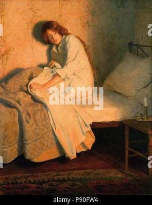 . 351 John Collier - Incendio Foto Stock