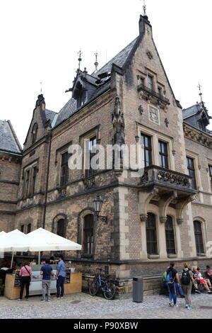 St George's Convento, St George Square, il Castello di Praga, Hradčany, Praga Cechia (Repubblica Ceca), Europa Foto Stock