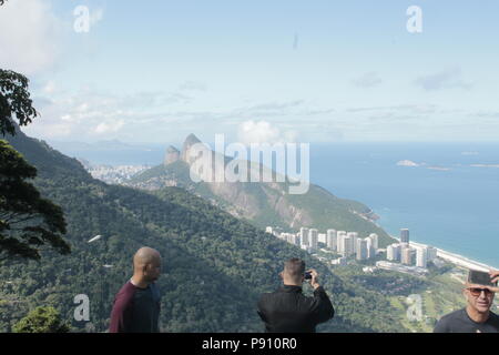 Estrada das Canoas - Sao Conrado - Rio de Janeiro - Foto Stock