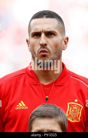 Mosca, Russia. 1 Luglio, 2018. Koke (ESP) Calcio/Calcetto : FIFA World Cup Russia 2018 match tra Spagna 1-1 in Russia alla Luzhniki Stadium di Mosca, Russia . Credito: Mutsu KAWAMORI/AFLO/Alamy Live News Foto Stock