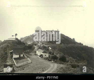 . 402 Lick Observatory, Mt Hamilton, California, ca 1888 (LAROCHE 284) Foto Stock